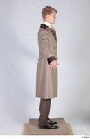  Photos Man in Historical Dress 34 19th century Historical clothing a poses grey suit whole body 0007.jpg